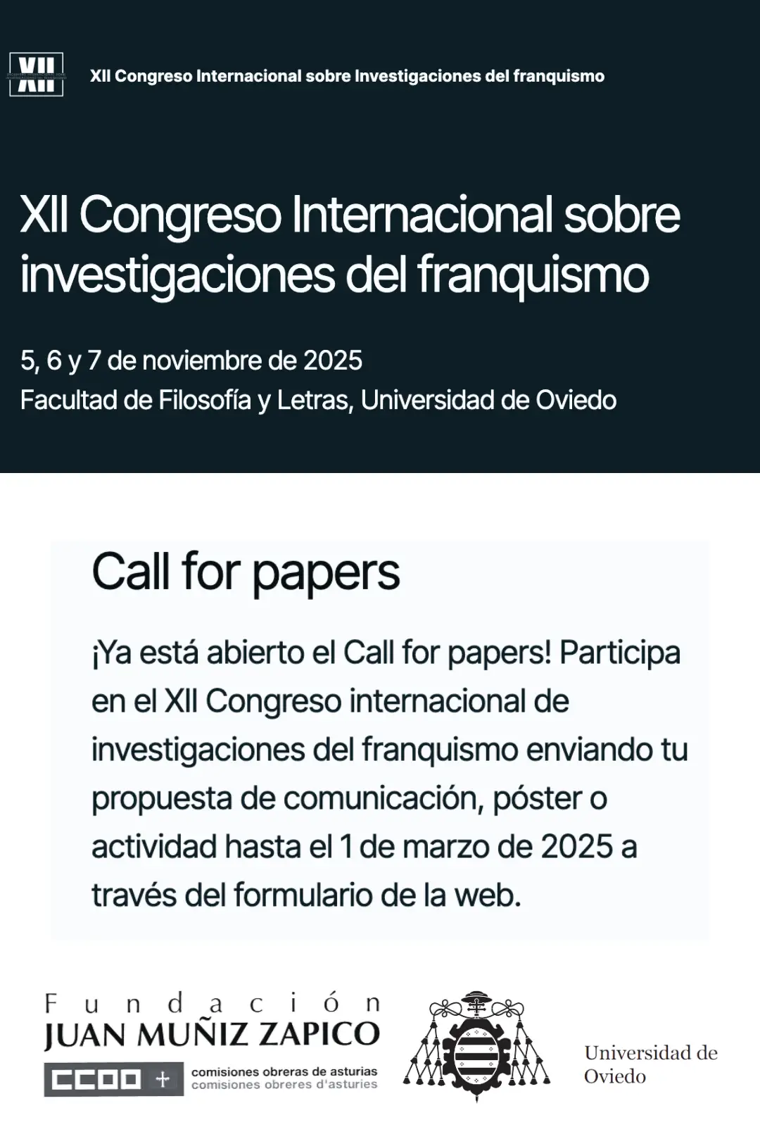 Congreso franquismo Aida web